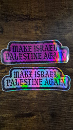 Make Israel Palestine Again Sticker