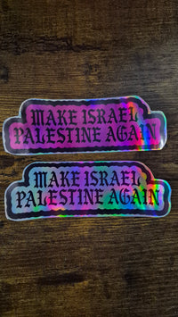 Make Israel Palestine Again Sticker