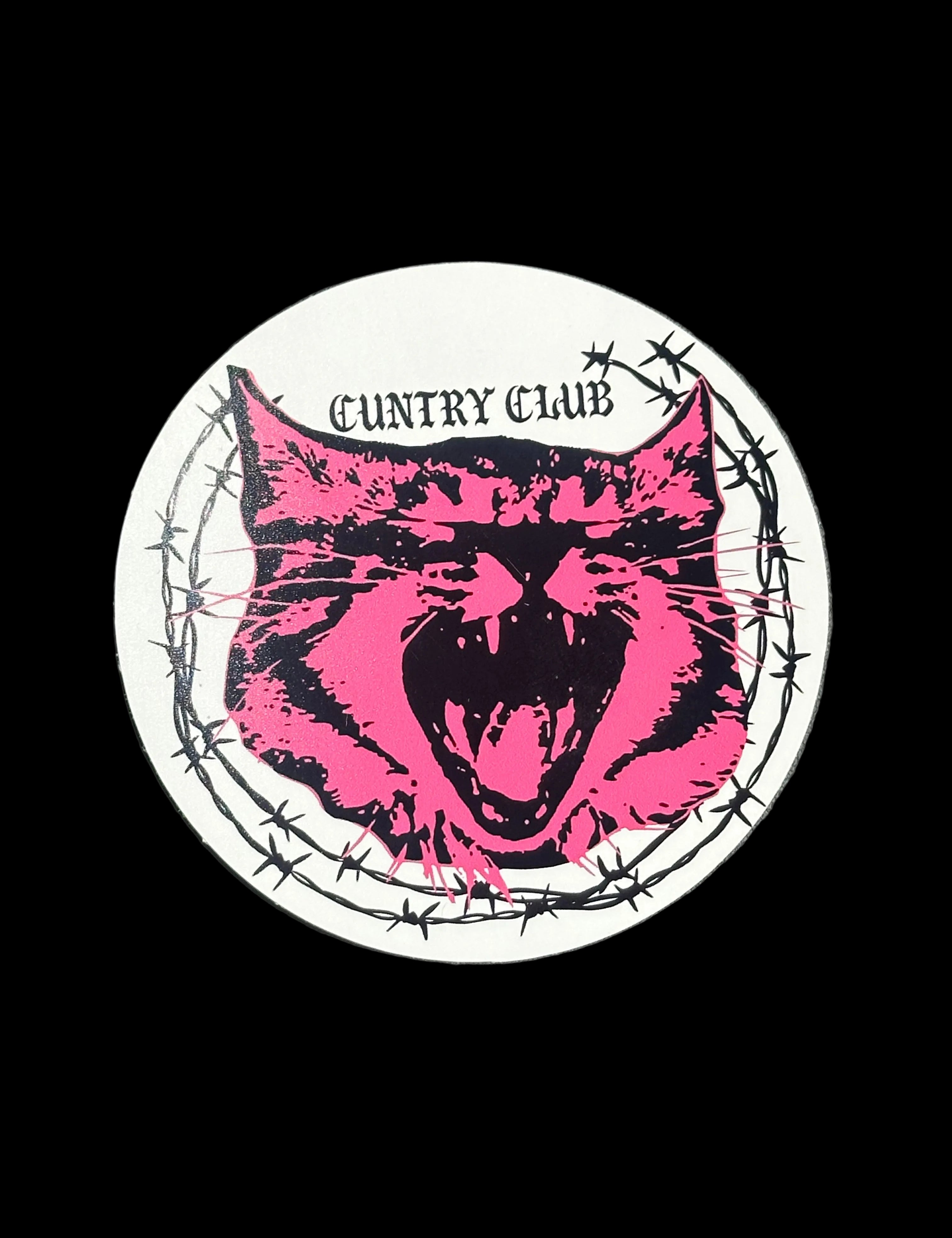 Cuntry Club Logo Sticker