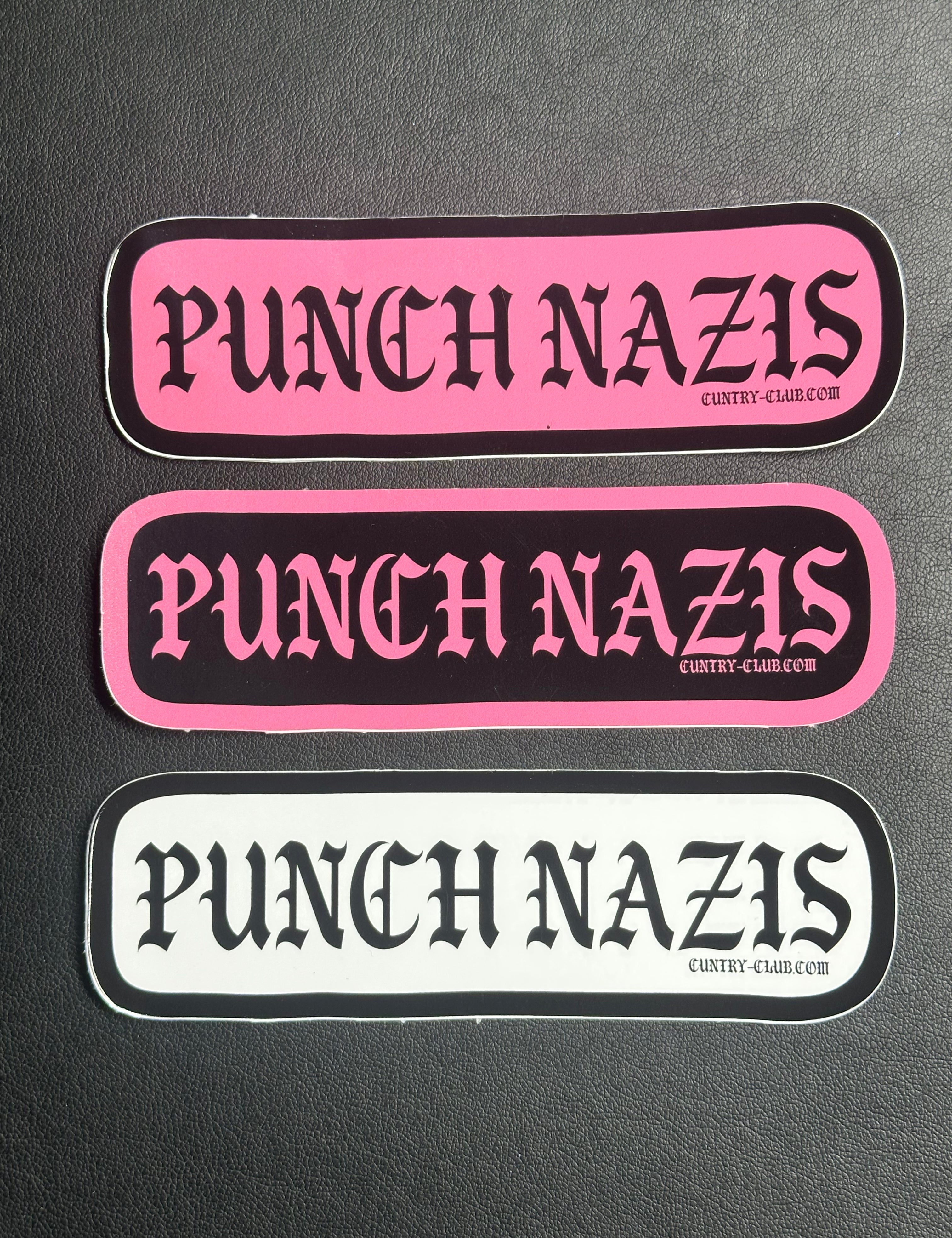 Punch Nazis Stickers