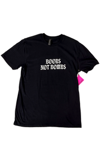 Boobs Not Bombs Free Palestine Tee LIMITED RUN