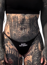 Boobs Not Bombs Free Palestine Thong