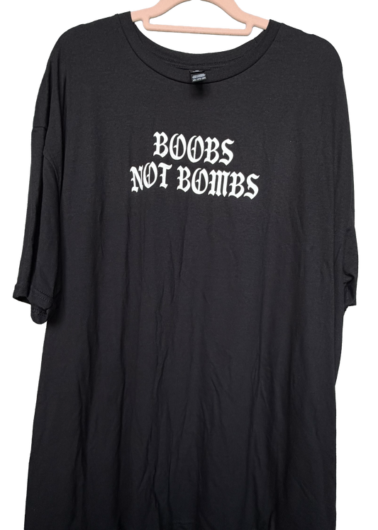 Boobs Not Bombs Tee