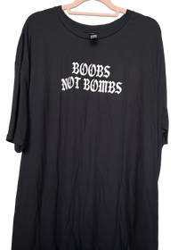 Boobs Not Bombs Tee