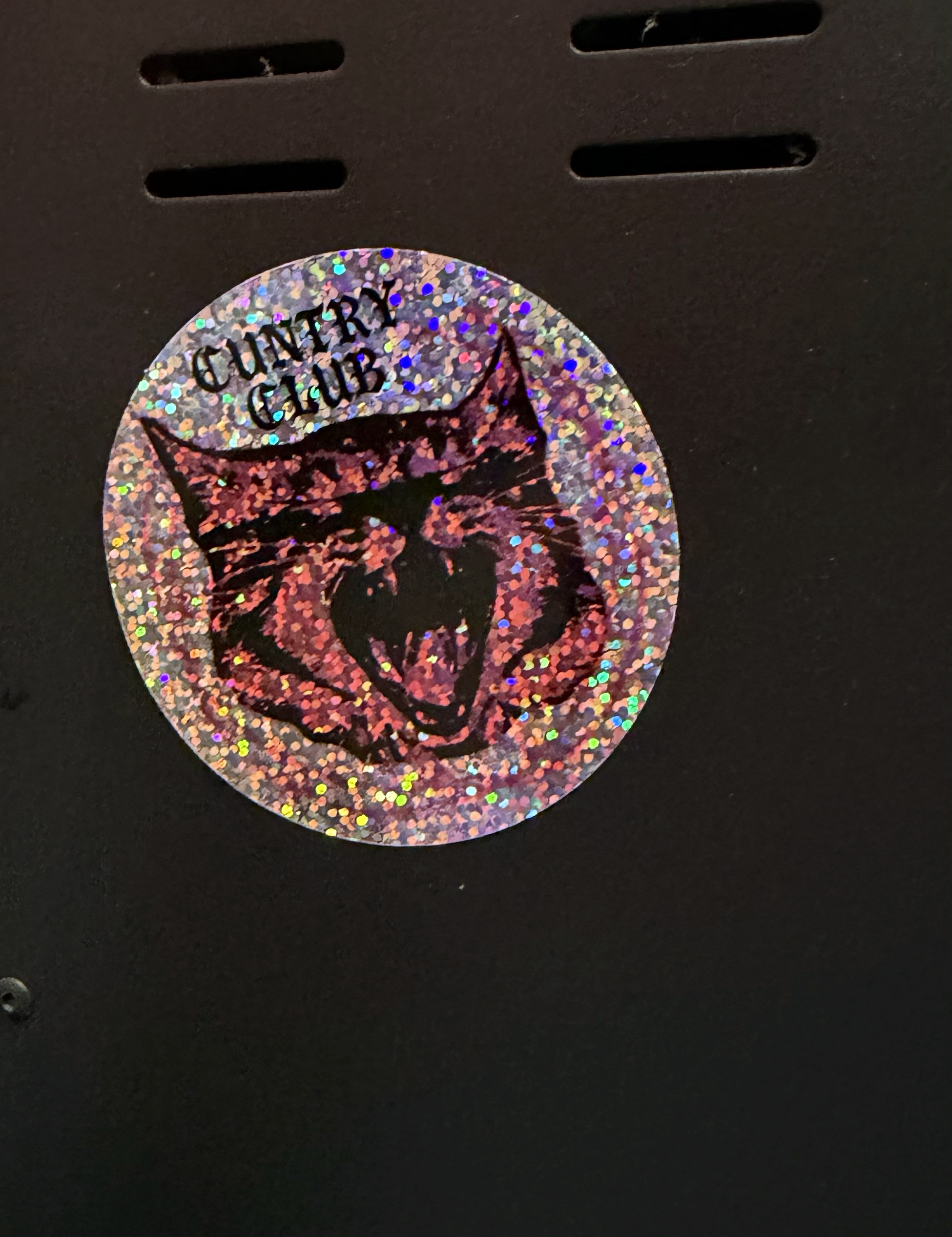 Cuntry Club Logo Sticker