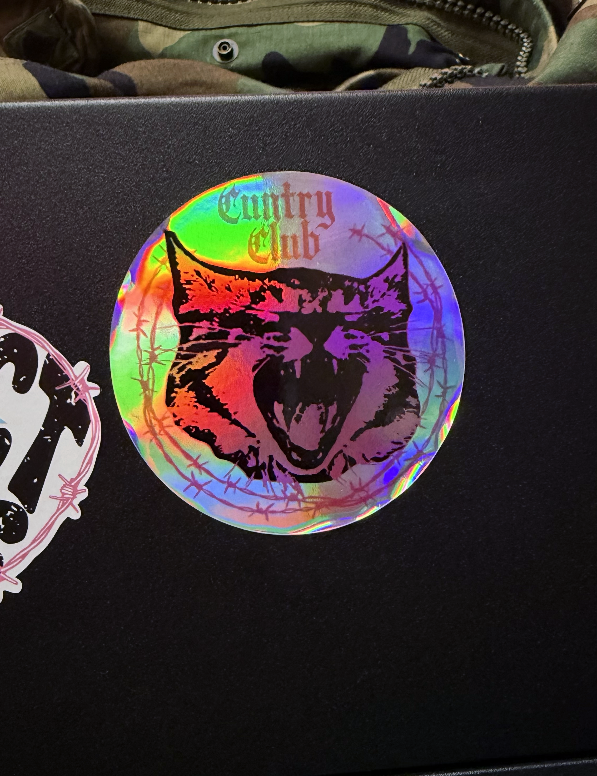 Cuntry Club Logo Sticker