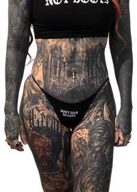 FUCKED UP Don't Talk To Cops Anti Police Thong