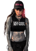 Fuck ICE Anti ICE Adjustable Baseball Cap (Black)