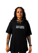 Lick Pussy Not Boots Pro Choice Abortion Rights Tee (HAND DISTRESSED)