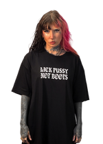 Lick Pussy Not Boots Pro Choice Abortion Rights Tee