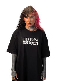 Lick Pussy Not Boots Pro Choice Abortion Rights Tee