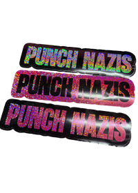 Punch Nazis Stickers
