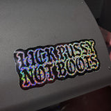 Lick Pussy Not Boots Sticker